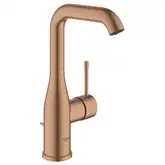 Змішувач для умивальника Grohe Essence New L-Size з донним клапаном, brushed warm sunset (24174DL1)