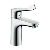 Змішувач для умивальника Hansgrohe Focus E 100 із зливним гарнітуром, хром (31911000)