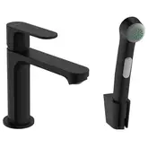 Hansgrohe Rebris S 110 Змішувач для умивальника, Matt Black (72215670)