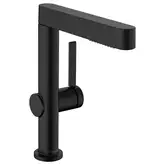 Hansgrohe Finoris 230 Змішувач для умивальника, чорний матовий (76063670)