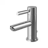 Смеситель для раковины (умывальника) KOHLMAN ROXIN CHROME низкий (QB100R)
