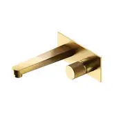 змішувач для умивальника Omnires Contour прихованого монтажу, gold (CT8015GLB)
