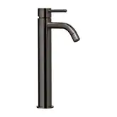 Змішувач для умивальника Paffoni Light високий, з донним клапаном, Brushed Black Nickel (LIG085NKNSP)