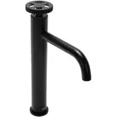 Смеситель для раковины (умывальника) REA VERTIGO BLACK черный высокий (REA-B3921)