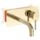 Rea VIVA GOLD Змішувач для раковини, золото (REA-B6251)