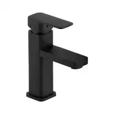 Смеситель для раковины (умывальника) Yoka SETO 24 BLACK черный низкий (BU.SETO 24 BLK)