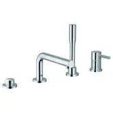 Смеситель на борт ванны Grohe Concetto (цвет - хром), с душевым гарнитуром (19576001)