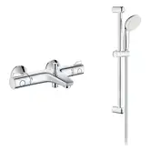 Душовий гарнітур Grohe Grohtherm 800 + New Tempesta 100, хром (UA34567007)