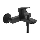 HANSGROHE Logis Смеситель для ванны, черный матовый (71400670)
