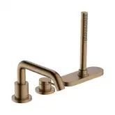 Hansgrohe Tecturis S Змішувач для ванни, бронза (73447140)