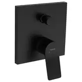 Hansgrohe Vernis Смеситель для ванны/душа, черный матовый (75415670)