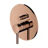 смеситель для ванны и душа скрытого монтажа Omnires Y copper (Y1235CP)