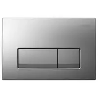 Geberit Delta 50 Клавіша змиву, матовий хром (115.119.46.1)