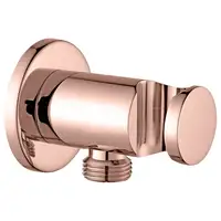 Держатель для ручного душа Paffoni Light/Birillo (цвет - Oro rose / Розовое золото) (ZSUP031ROSE)
