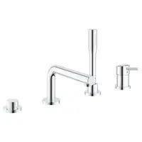 Смеситель на борт ванны Grohe Concetto (цвет - хром), с душевым гарнитуром (19576002)