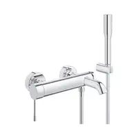 Змішувач для ванни Grohe Essence New з душовим гарнітуром, хром (33628001)