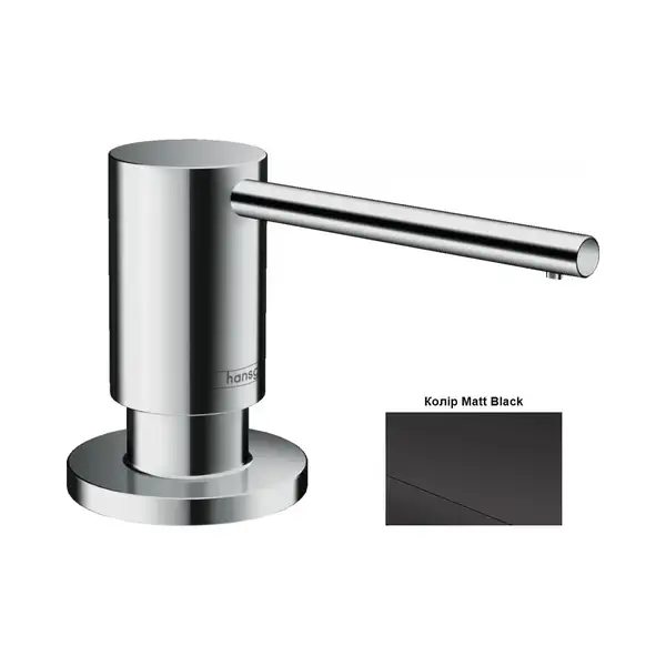Дозатор кухонний для миючого Hansgrohe A41, 500 ml, Matt Black (40438670)