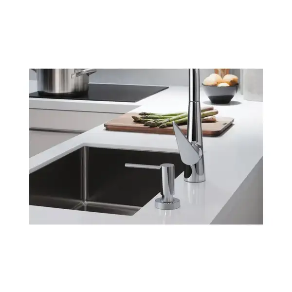 Дозатор кухонний для миючого Hansgrohe A51, 500 ml, Stainless Steel Finish (40448800)
