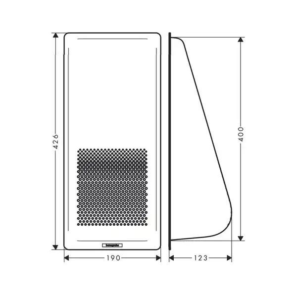 Коландер кухонний Hansgrohe F14 мультифункціональний, matt black (40963000)