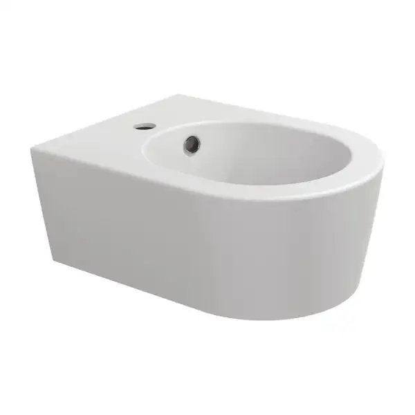 Біде підвісне, вкорочене Flaminia MiniLink, latte milky white matt (5065) (5065LAT)