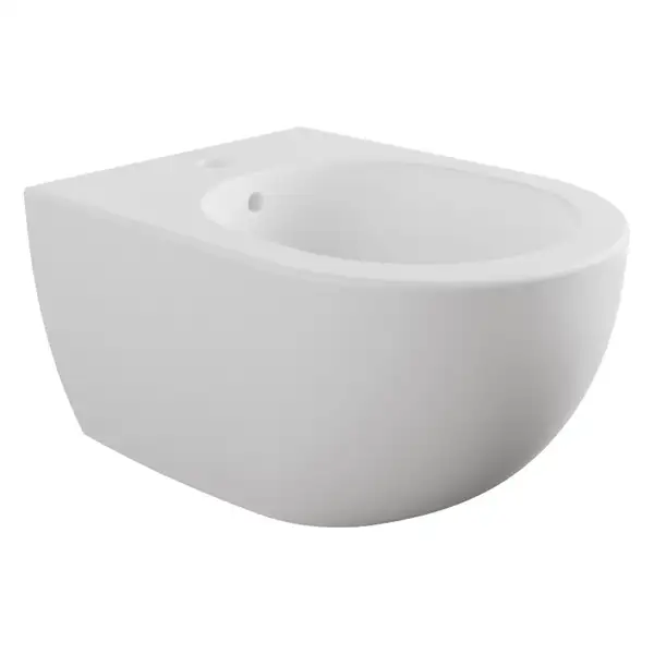 Біде підвісне Flaminia MINIAPP 48,5x36 h27cm, укорочене, Latte Milky white matt (AP219) (AP219LAT)