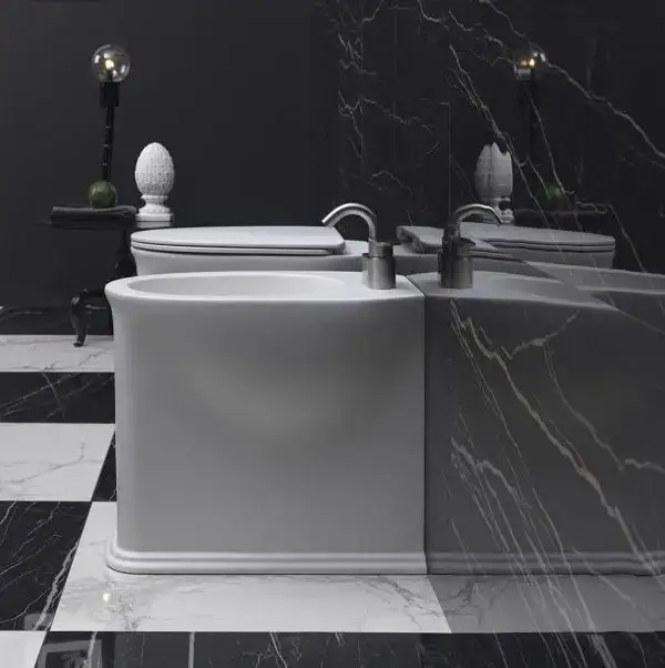 Біде підлогове Flaminia Madre, latte milky white matt (MA217) (MA217LAT)
