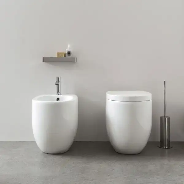 Nic-Design Біде підлогове Nic Design Ovvio 37,4х53х42 см, Argilla матовий (004432052)