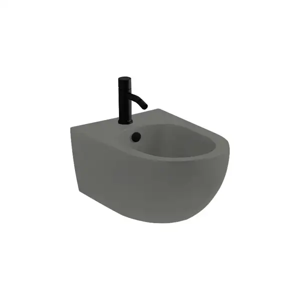 Nic-Design Біде підвісне Nic Design Pin 55х37, Argilla матовий (004706052)