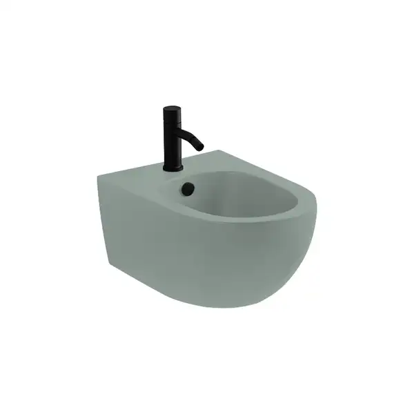 Nic-Design Біде підвісне Nic Design Pin 55х37, Salvia матовий (004706067)