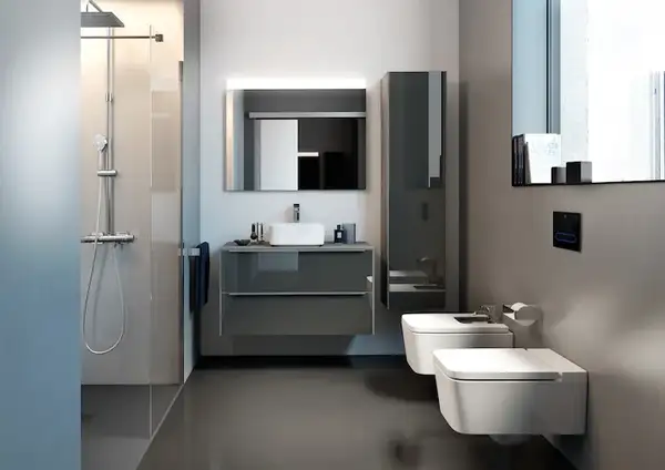 Roca Inspira Square Биде подвесное, белое (A357535000)