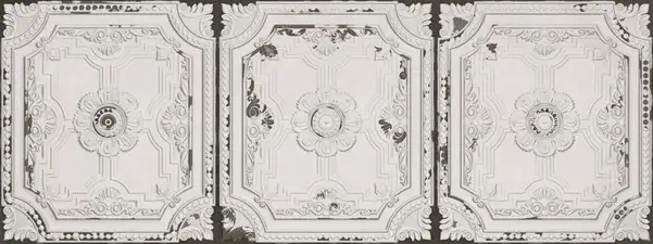 Плитка стінова Victorian White Nova декор 446,3x1193 Aparici (25565)