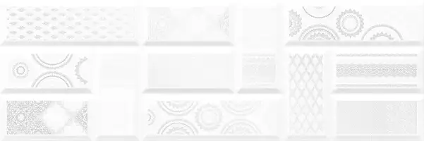Декор Art White 250x750 Ceramika Color (5902706502237)