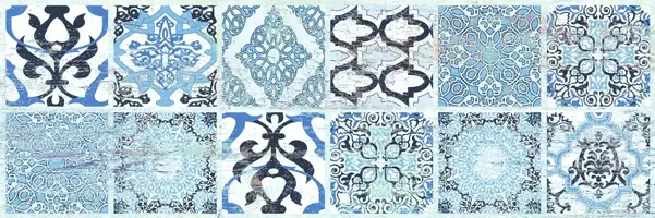декор  Віледж Майоліка 20х60 Ceramika Color, Польща (5903978229648)