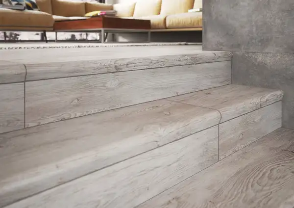 Сходинка з капіносом V-shape Mattina Bianco 320-50x1202x10 Cerrad (5902510801595)