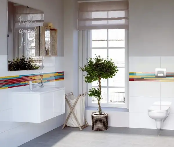 Cersanit Фриз Glass Azure 2x60 код 9016 Церсаніт (TDZZ1209511321)