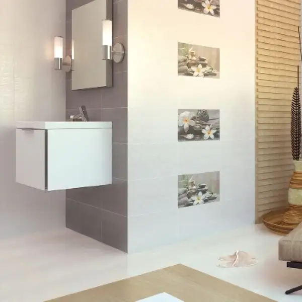 Cersanit Декор Olivia Grey Spa2 25x40 код 9243 Церсаніт (TDZZ1213746040)