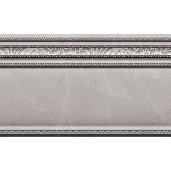Декор настенный Geotiles Hope Gris Zocalo 15 х 25 см 357575