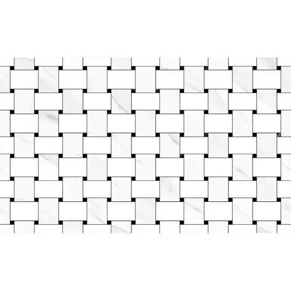 Декор настенный Geotiles Neptune Tangle Blanco 33,3 х 55 см 389011