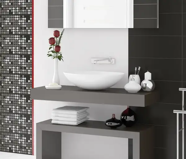 Декор Sigma Black Inserto 200x500x9 Konskie (ICT0656090G1)