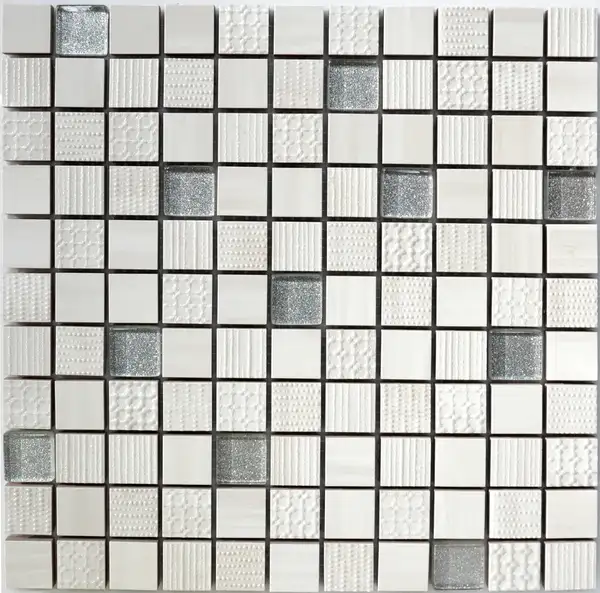 Мозаїка СМ 3043 С2 Cream-Silver 300x300x9 Котто Кераміка (CM 325043)