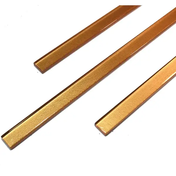 КОТТО КЕРАМІКА Фриз скляний GF 4506 bronze 25х450 Кераміка Лео (GF 45006)