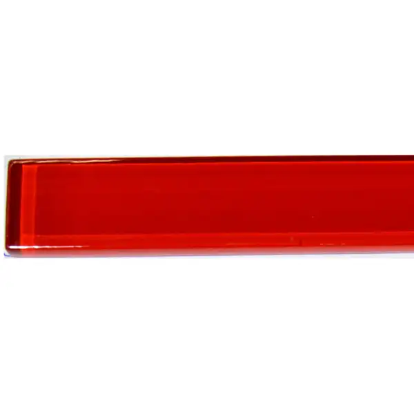 KOTTO Фриз скляний GF 5005 red   25х500  Кераміка Лео УКРАЇНА (GF 50005)