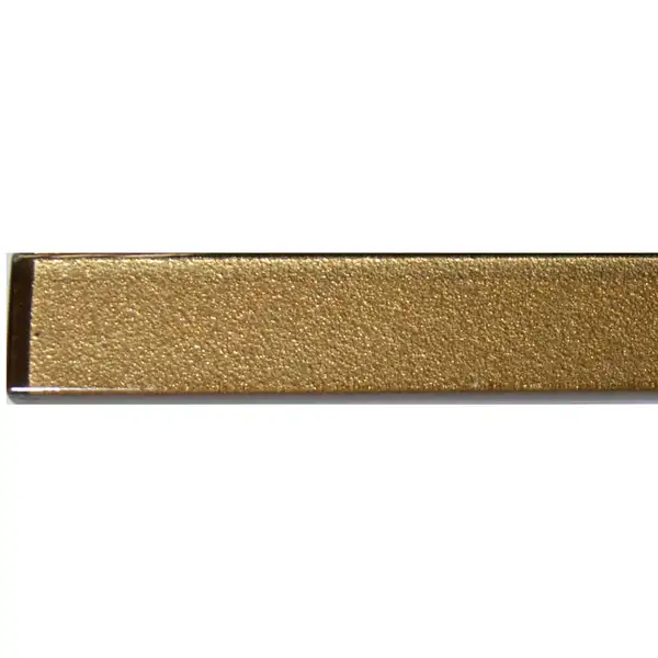 КОТТО КЕРАМІКА Фриз скляний GF 5007 brown silver 25х500 Кераміка Лео (GF 50007)