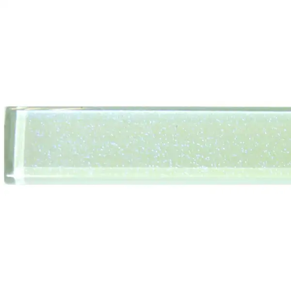 КОТТО КЕРАМІКА Фриз скляний GF 5031 white pearl 25х500 Кераміка Лео (GF 50031)