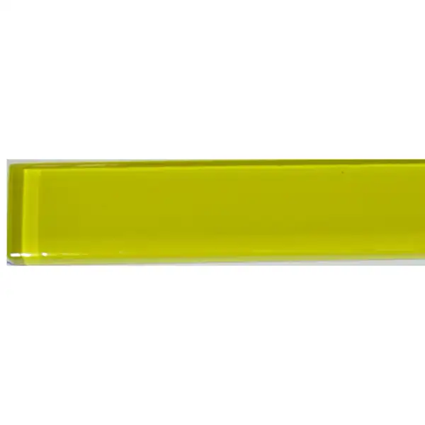 KOTTO Фриз скляний GF 7518  yellow  25x750 Кераміка Лео УКРАЇНА (GF 75018)