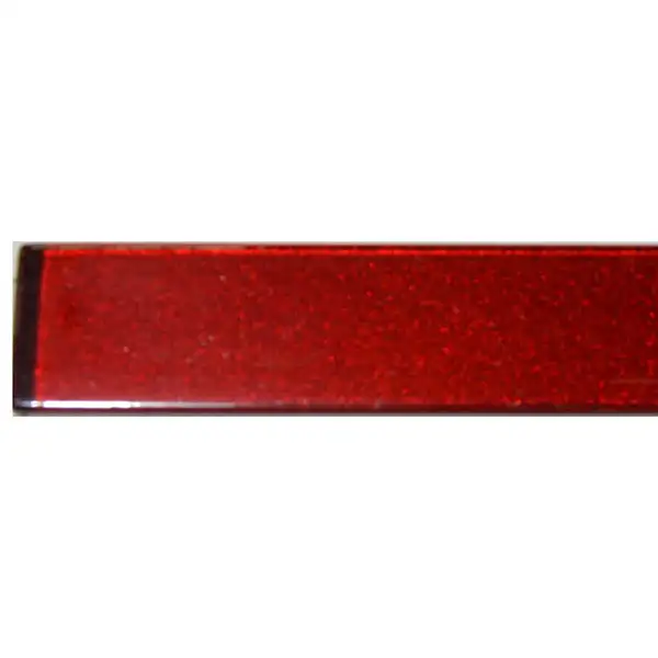 КОТТО КЕРАМІКА Фриз скляний GF 751503 red silver 15х750х8 Кераміка Лео УКРАЇНА (GF 7515003)