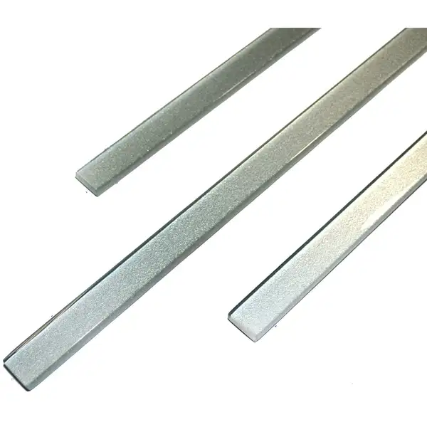 КОТТО КЕРАМІКА Фриз скляний GF 9010 silver 25х900 Кераміка Лео (GF 90010)
