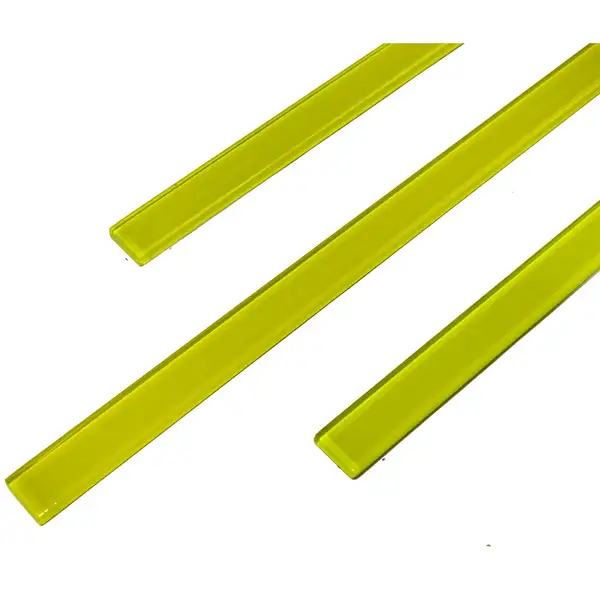 КОТТО КЕРАМІКА Фриз скляний GF 9018 yellow 25х900 Кераміка Лео (GF 90018)