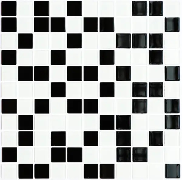 Мозаїка GM 4001 С2 Black-White 300x300x4 Котто Кераміка (GM 425001)