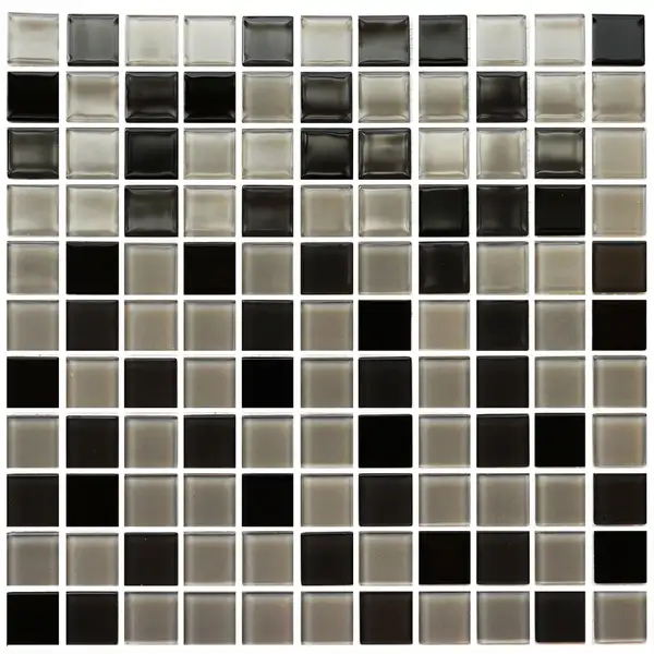 Мозаїка GM 4008 С3 Black-Gray M-Gray W 300x300x4 Котто Кераміка (GM 425008)